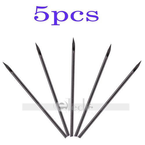 5pcs Sterilized Body Piercing Needle Stainless 20 18 16 15 14 13 12 10 