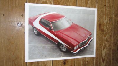 Starsky and Hutch Gran Torino Car POSTER  