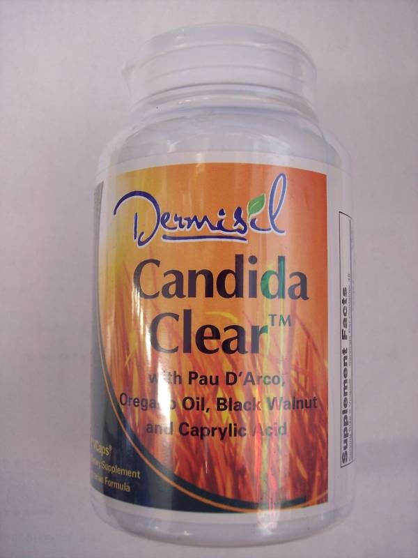 Dermisil Candida Clear with Pau DArco(90 VCaps)  