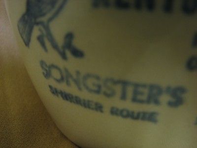 VINTAGE SONGSTERS KENTUCKY SORGHUM MILL JUG MILLERSTOWN  