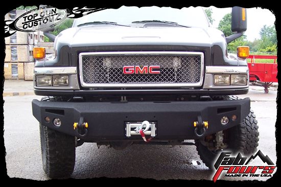 05 09 Chevy Kodiak 4500/5500/6500 Front Winch Bumper  