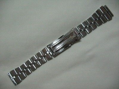   LINEAR END LUGS STAINLESS STEEL BRACELET BAND 4 BULLHEAD WATCH  