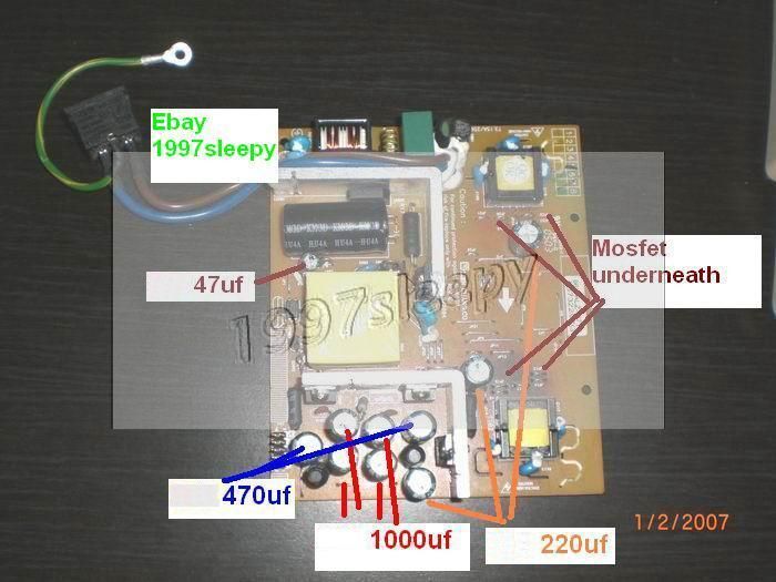 It will fit Lien Chang AI 0088 power supply inverter as the following