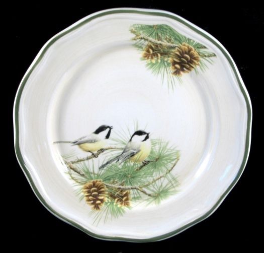 HAUTMAN BROTHERS NATIONAL WILDLIFE CHICKADEE PLATE(s)  