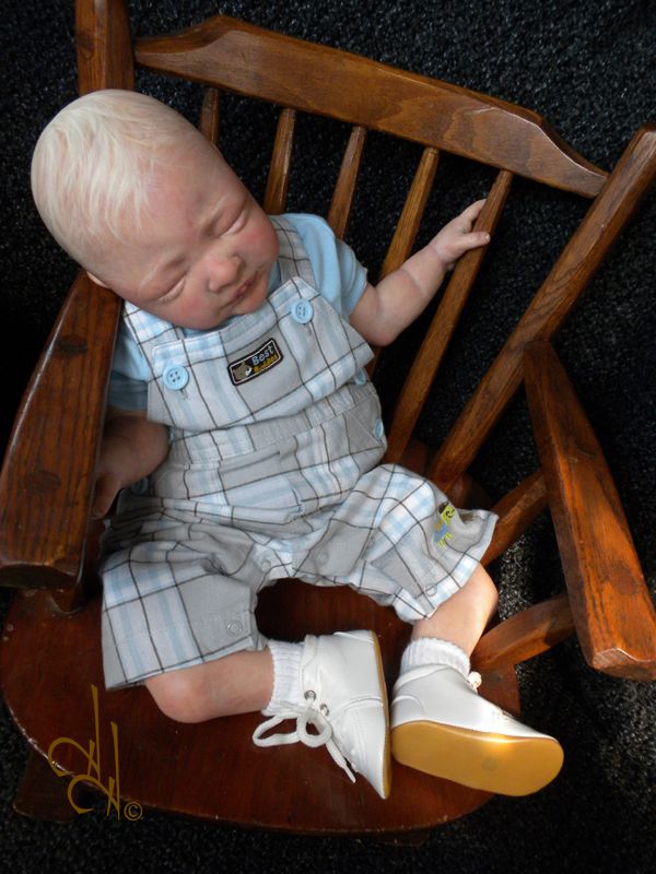 Reborn Baby Caleb  Little Chicks   Schenk Sculpt  