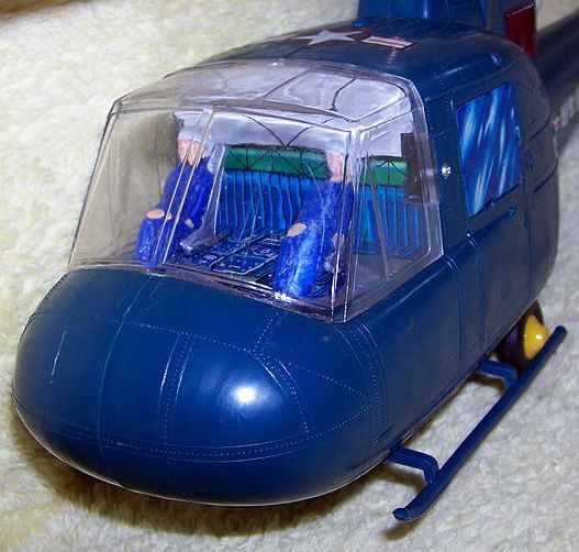 Marx 1966 Chop Chop Helicopter in Original Box Battery Operated Toy 