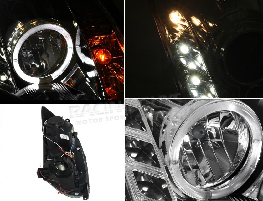 03 06 INFINITI G35 SKYLINE LED HALO PROJECTOR HEADLIGHT  