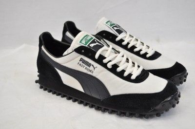 PUMA FAST RIDER BLACK GARDENIA WHITE SZ 12 (BGF)  