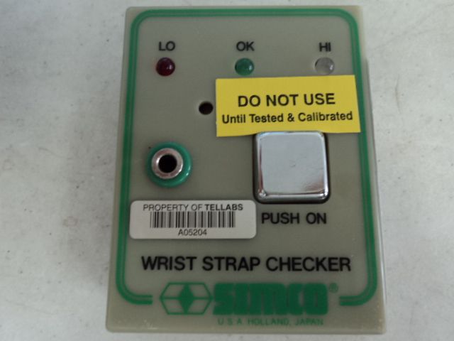SIMCO STATIC ELECTRICITY WRIST STRAP CHECKER/TESTER M2 02386  
