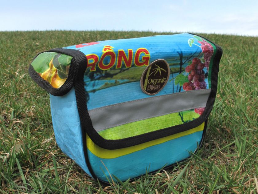 ORGANIC BIKES RE CLAIMED CYCLING BIKE HANDLEBAR BAG   