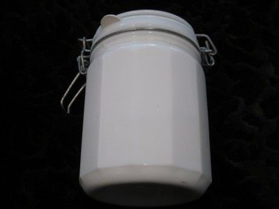   Glass Canning Jar Storage Container coffee tea spice holder  