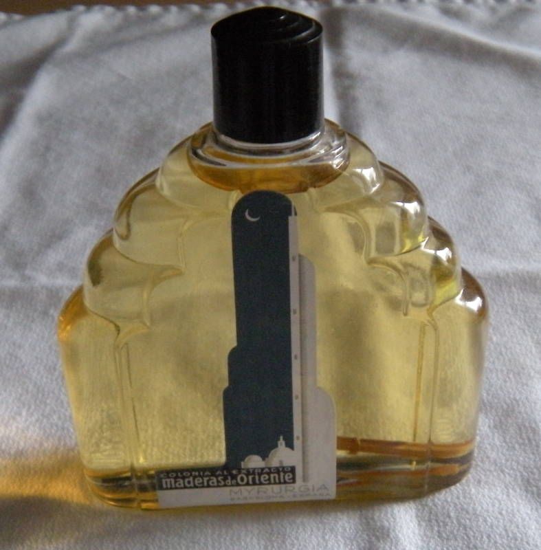 Vintage Cologne Maderas De Oriente Colonia Al Extracto MYRURGIA  