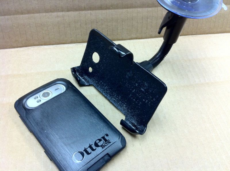 SlipGrip Car Holder 4 HTC HD7 Using Otterbox Commuter C  