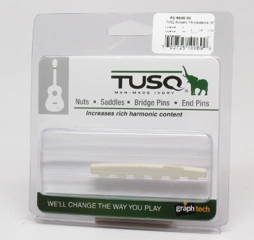 Graph Tech TUSQ Compensated MICROBALANCE Guitar Saddle 16 radius PQ 