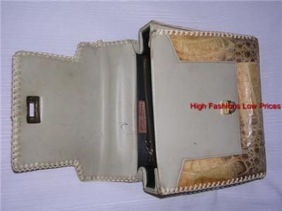   Alligator HANDBAG Hand crafted in Florida USA MADE Rigid Box Bag