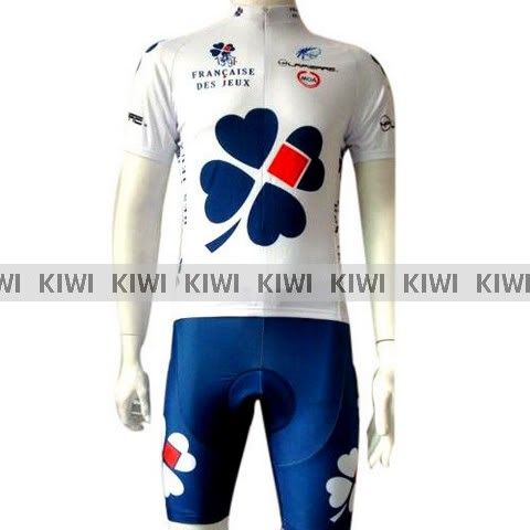 FRANCAISE DES JEUX CYCLING JERSEY + BIB SHORTS PICK SZ  