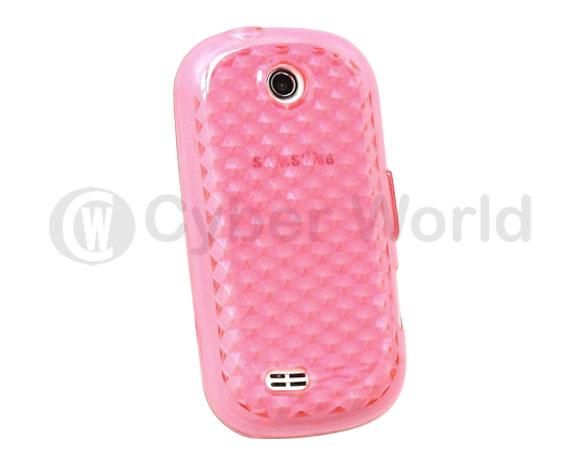 PINK Gel Case Cover Samsung Galaxy 5 GT I5500 Europa  