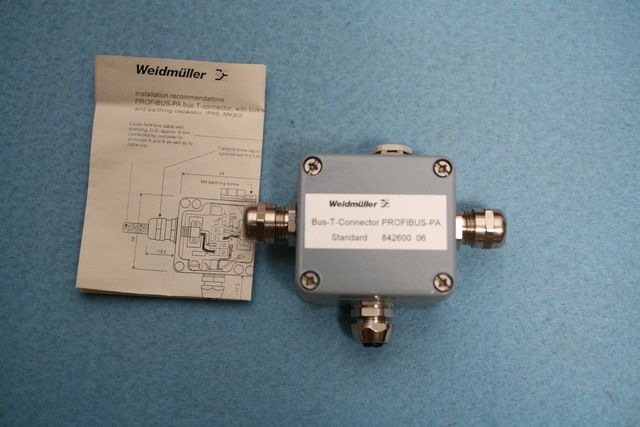   842600 PROFIBUS PA BUS T CONNECTOR as pictured above and nothing else