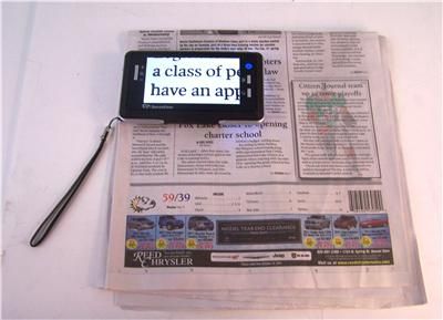SenseView PORTABLE Digital Magnifier Great for those with Low Vision