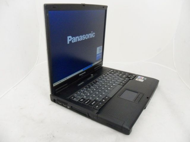 The item for sale is a used Panasonic CF 51 Business Rugged Laptop in 