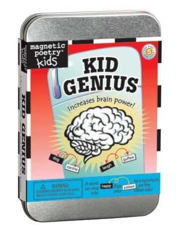 Magnetic Poetry® Kids Genius Kit New in Tin 3003  