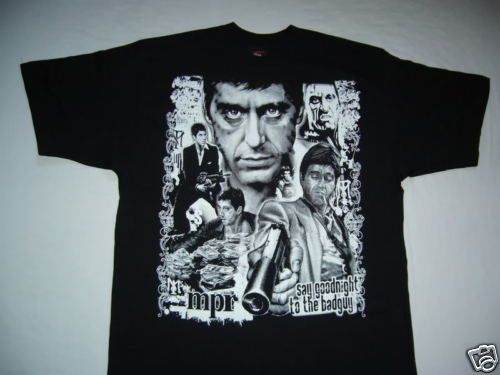 Tony Montana Scarface Hip Hop men t shirt 3XLarge* new  