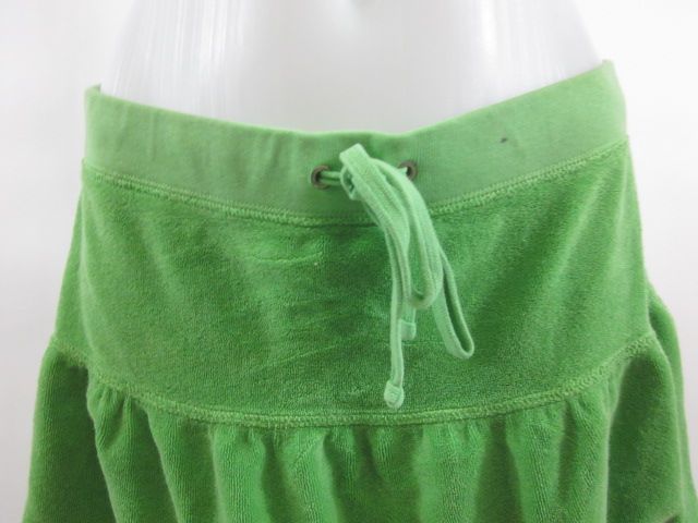 JUICY COUTURE Lime Green Mini Short Skirt Sz S  