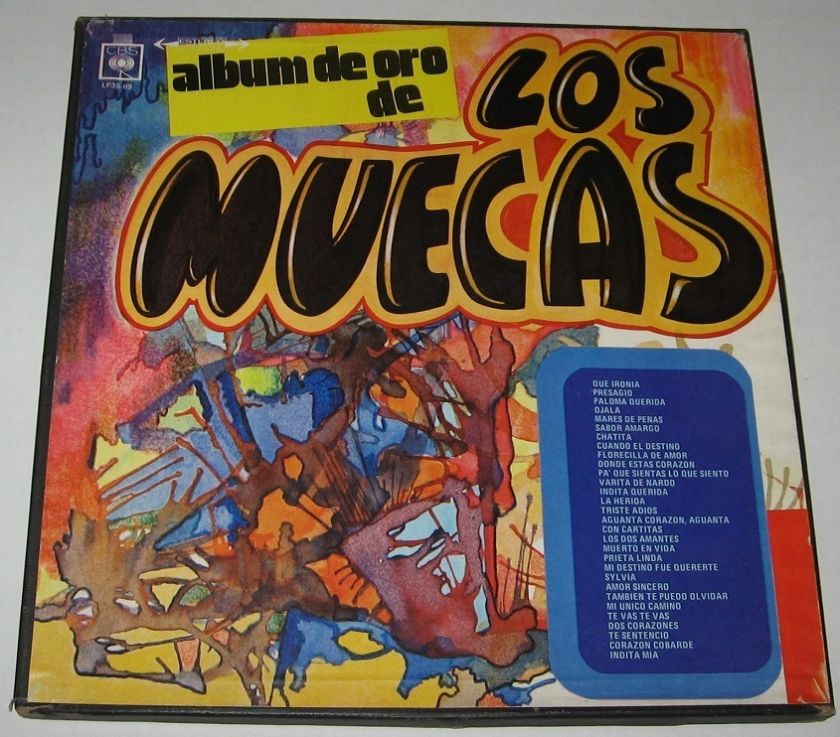 LOS MUECAS   ALBUM DE ORO   MEXICAN BOX SET 3 LP  