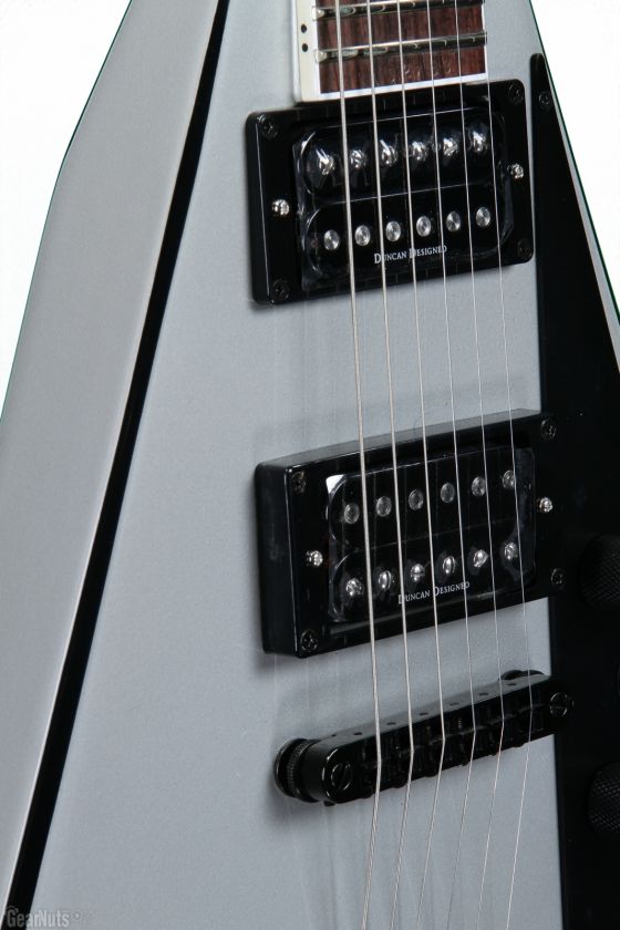 Jackson Rhoads RR24XT   Quick Silver with Black Bevels  