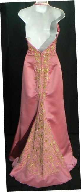 NEW JOVANI PINK PROM PAGEANT EVENING GOWN DRESS size 4  