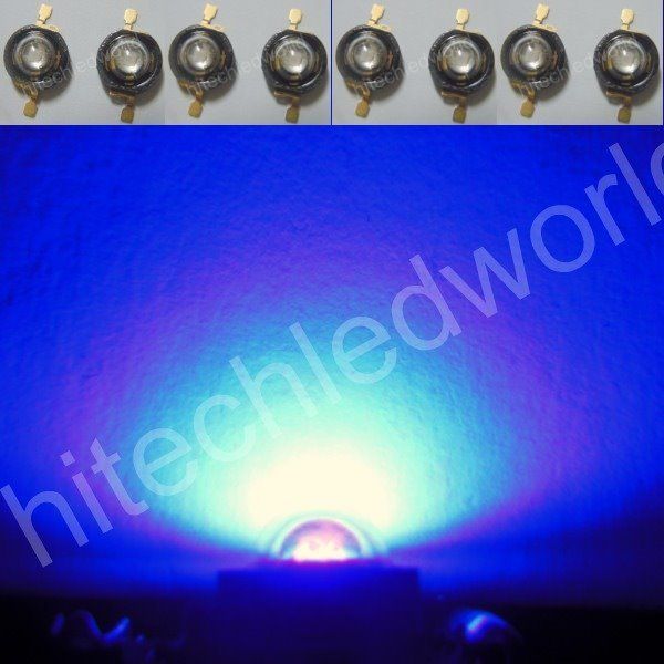2X 3W Watt UV Ultra Voilet High Power STAR LED Light  