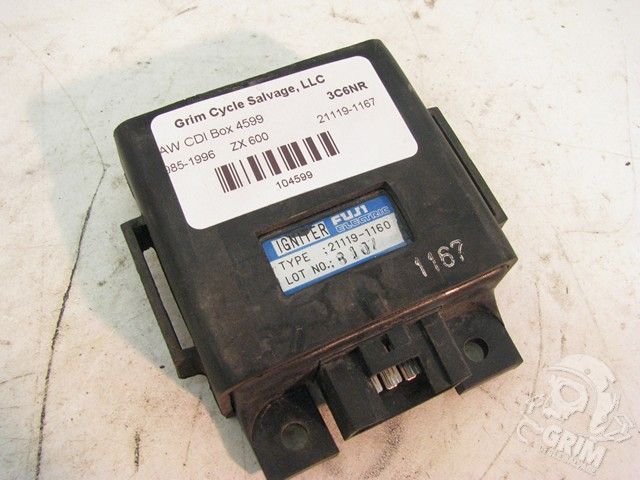 1985 Kawasaki Ninja ZX600 ZL600 CDI Box Igniter   21119 1167   Image 