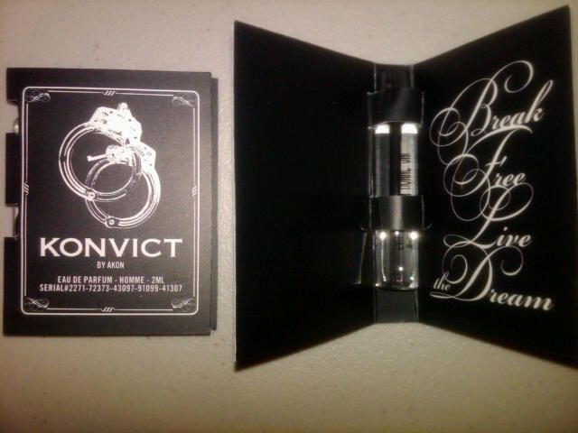 KONVICT Cologne By AKON Perfume For Men SAMPLE 2ml  