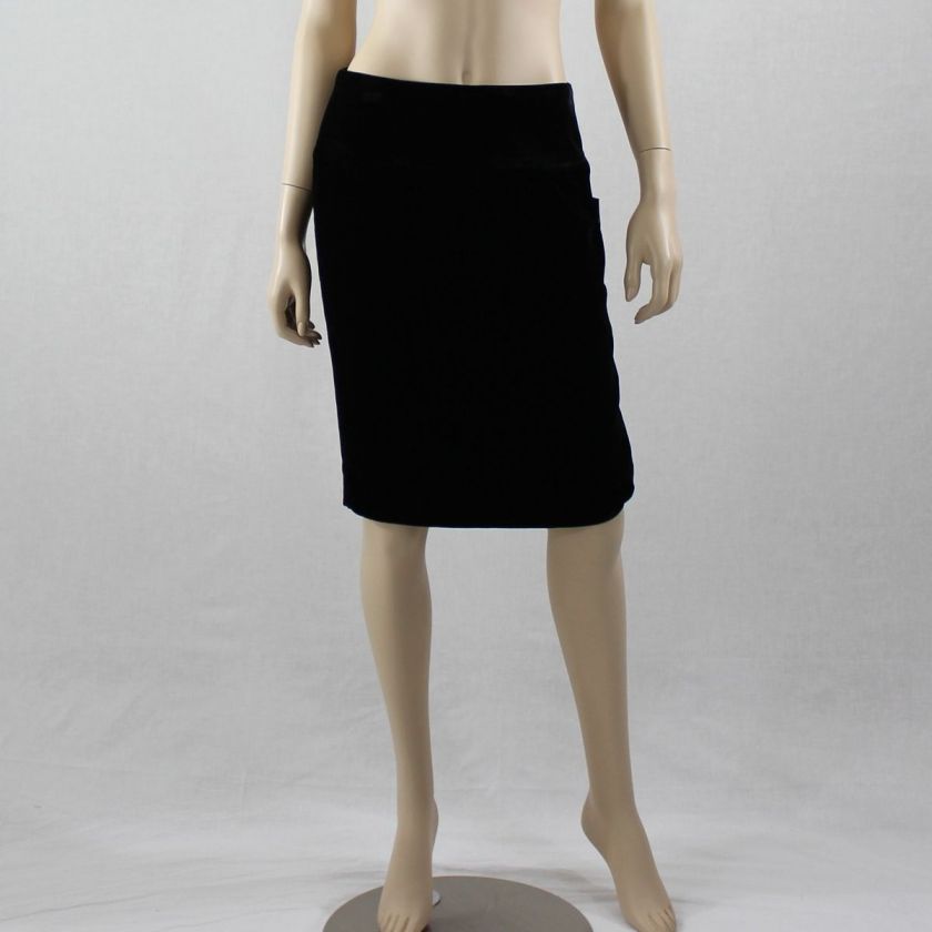  Velvet Pencil Skirt Straight New sz 2 6 8 10 12 14 16 NWT Fully Lined
