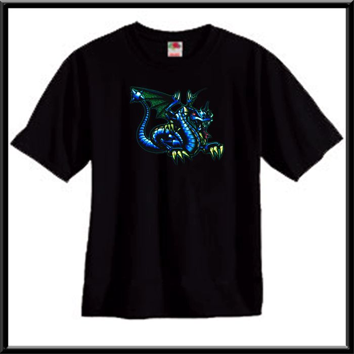 Metal Metallic Robot Dragon T Shirt S L,XL,2X,3X,4X,5X  