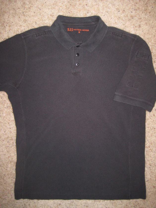 11 Tactical Series Polo shirt (Mens Medium) Black  