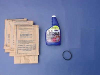 Kirby Gsix vacuum + Attachments + Shampoo + 3 NEW Bags   Hardly Used 