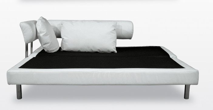 New Contemporary Modern Lounge Daybed White  