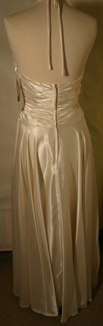 JESSICA McCLINTOCK Beige Wedding Dress Gown NWT Size 12  