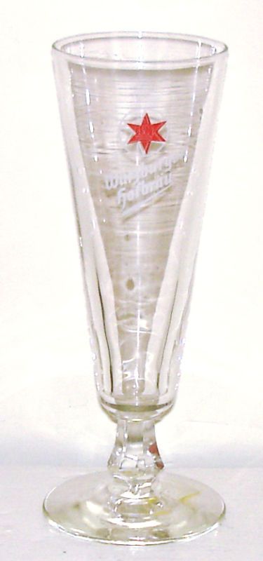 WURZBURGER HOFBRAU BIER BEER GLASS Würzburg Hofbräu   