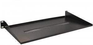 Rack Mount 19 vented Cantilever Shelf 1u 9 deep 250mm  