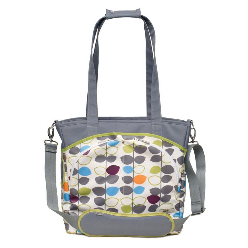 JJ Cole Mode Tote Diaper Bag   Pattern Mixed Leaf   New