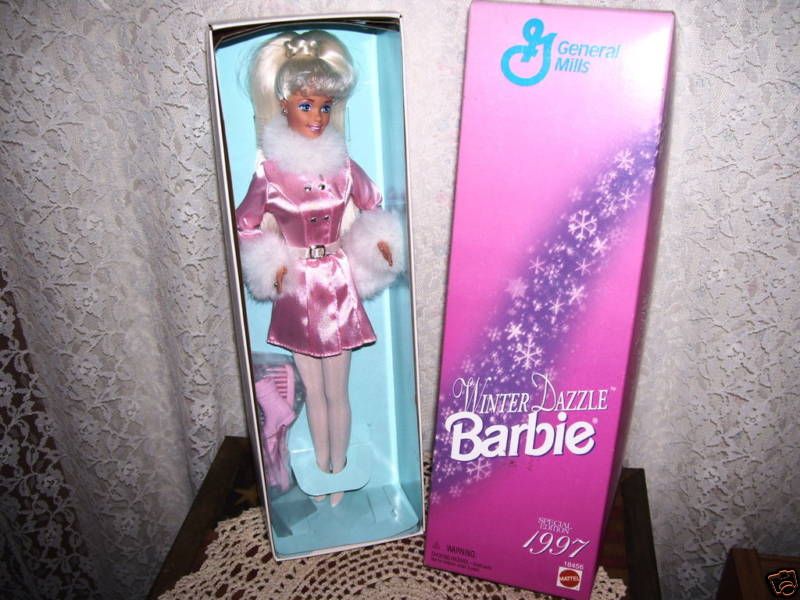 WINTER DAZZLE BARBIE SPECIAL EDITION 1997 GENERAL MILLS  