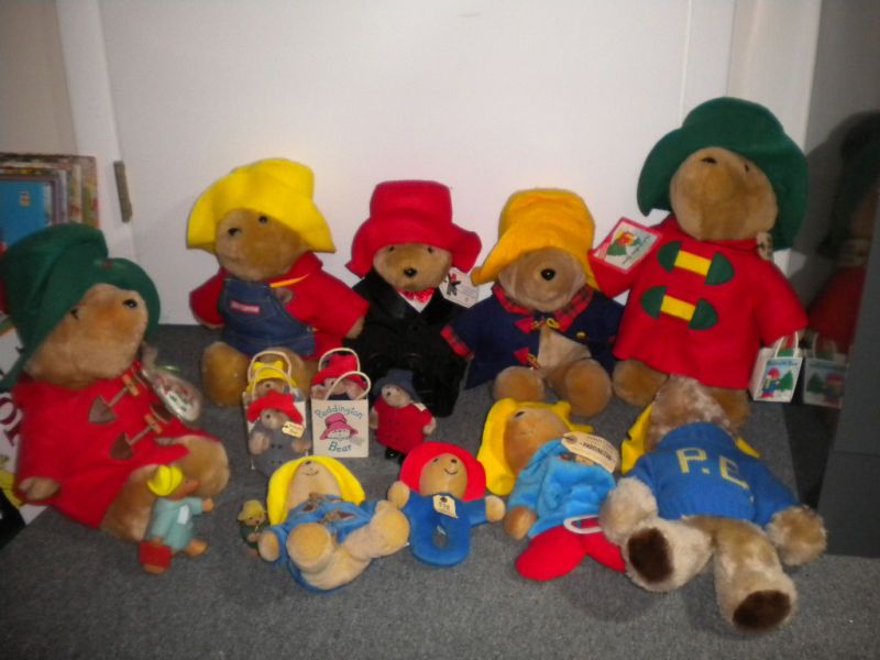 PADDINGTON BEAR LOT (14) EDEN  TALKING FIGURES ++  