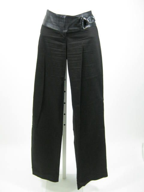 GILBERT VS LAURIE Black Boot Cut Dress Pants Size XS  