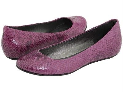 COLE HAAN DANA WOMENS PLUMERIA SNAKE FLAT BALLET SHOE 6  