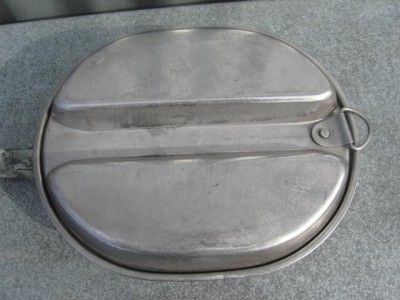 WWII MESS KIT CAN MEAT KNIFE FORK 1945 DATED WW2  
