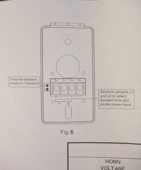 GENTEX 24V Remote Signaling Appliance Model# HS24 15WR  