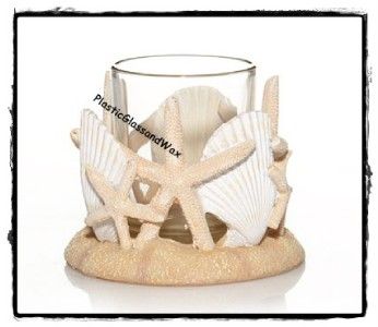 YANKEE STARFISH SEASHELL Votive Candle Partylite BONUS  