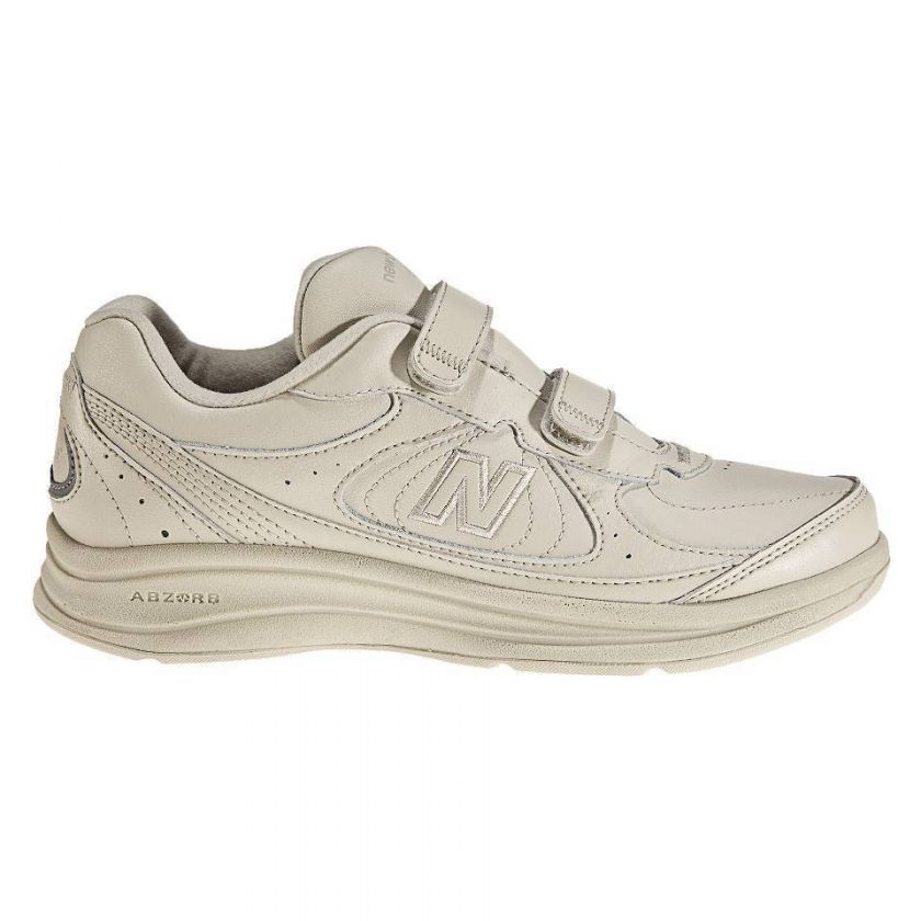 New Balance Womens 577 Walking Velcro shoe Bone NEW  